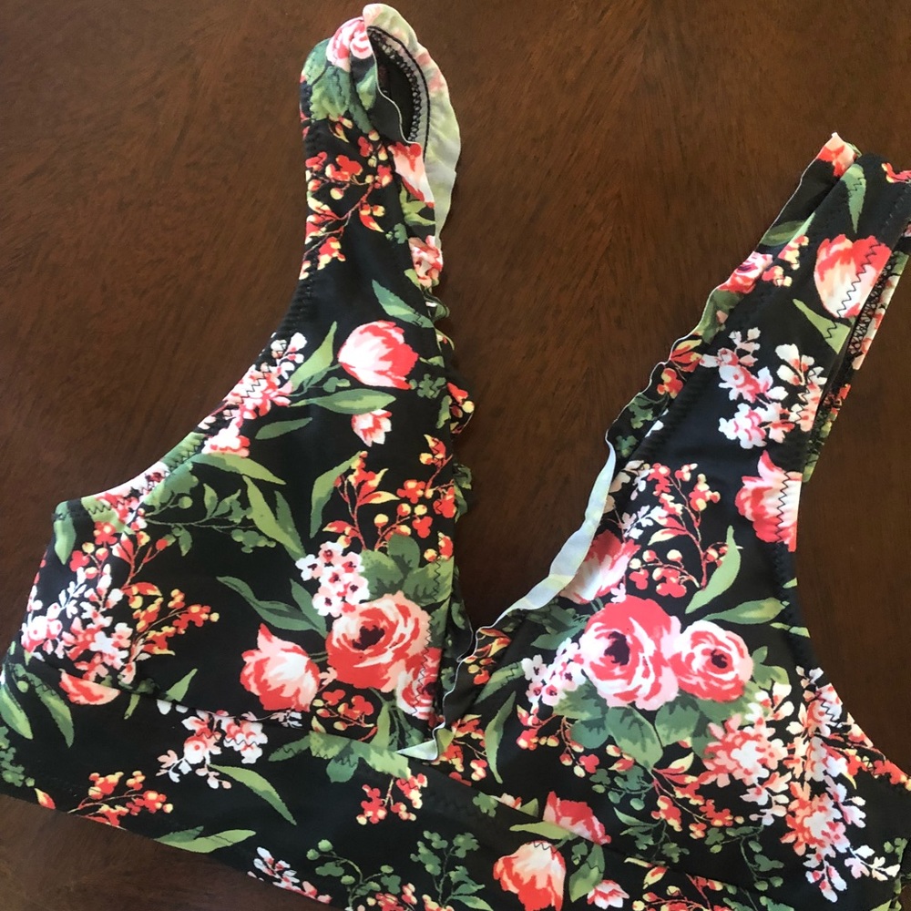 Floral Swim Top